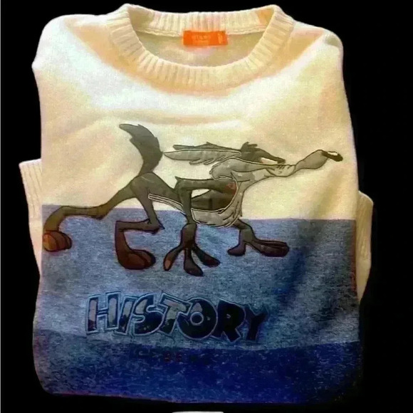 Vintage Iceberg History Road Runner Mens Sweater XXL. Good cond
Made in Italy - Picture 2 of 15